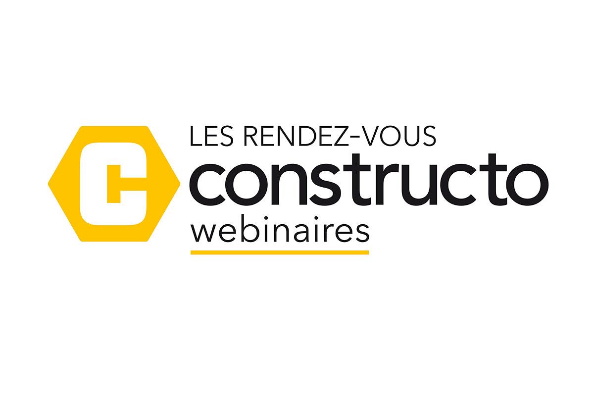 Webinaires - Les rendez-vous Constructo