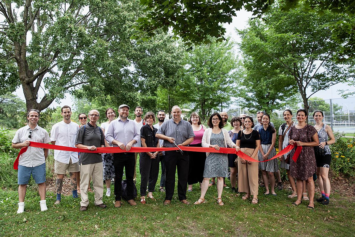 Inauguration du Corridor écologique du grand Sud-Ouest. Crédit : Annie-Ève Dumontier