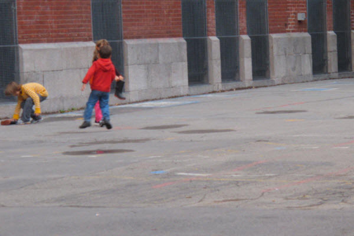 Embellissement de cours d'école à la Commission scolaire des Trois-Lacs