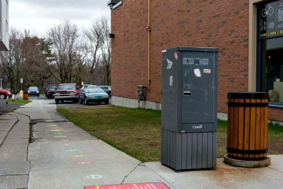 La Ville de Drummondville a annoncé que le premier des trois passages piétonnier