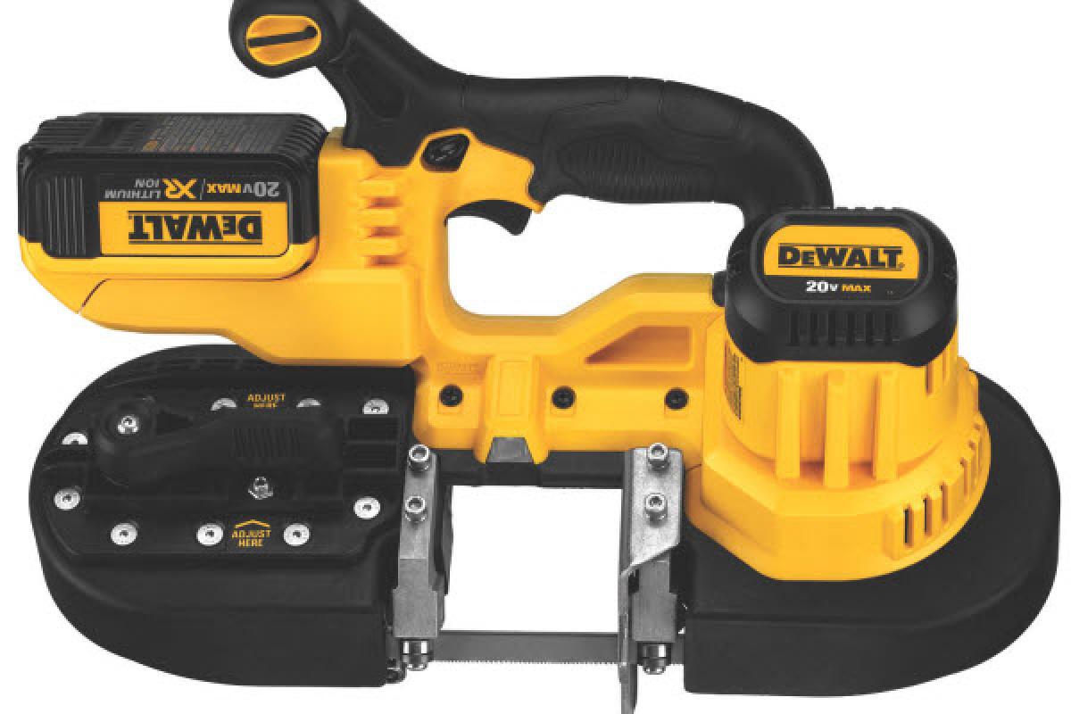 DEWALT : nouvelle scie à ruban compacte pour la coupe du métal