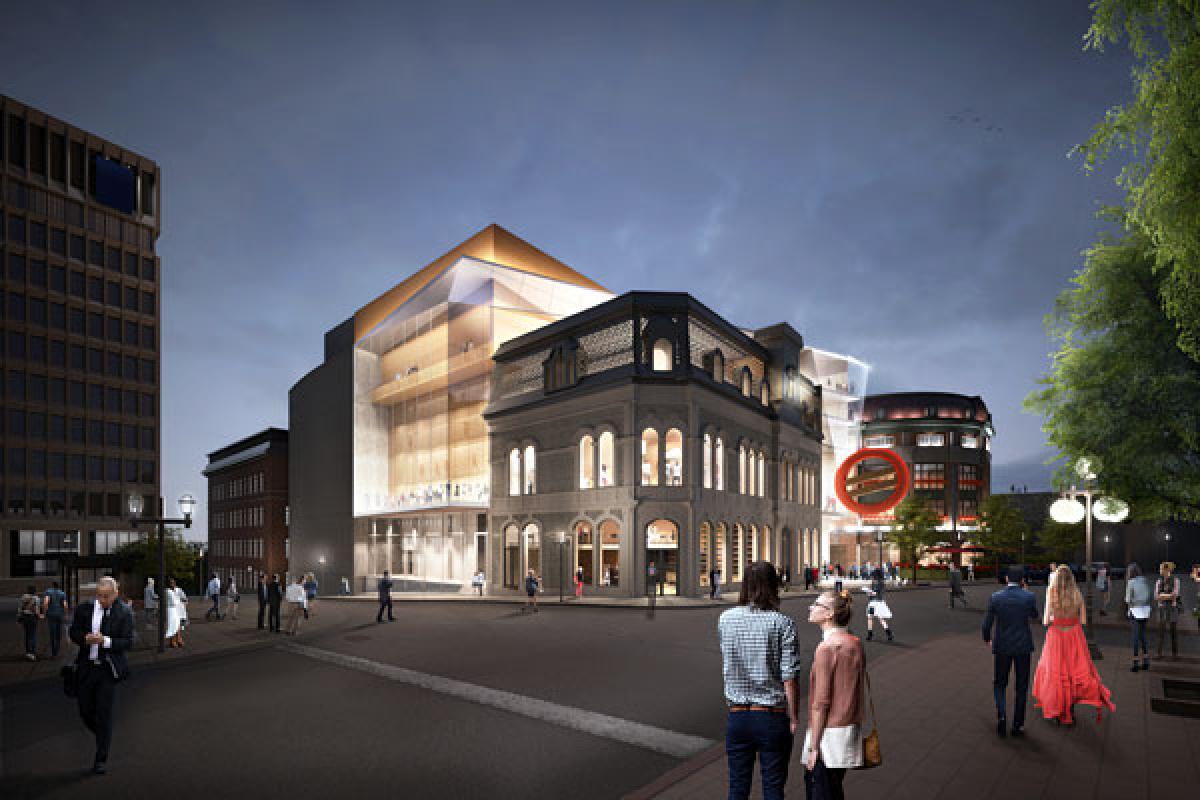 Dévoilement du concept architectural du Diamant