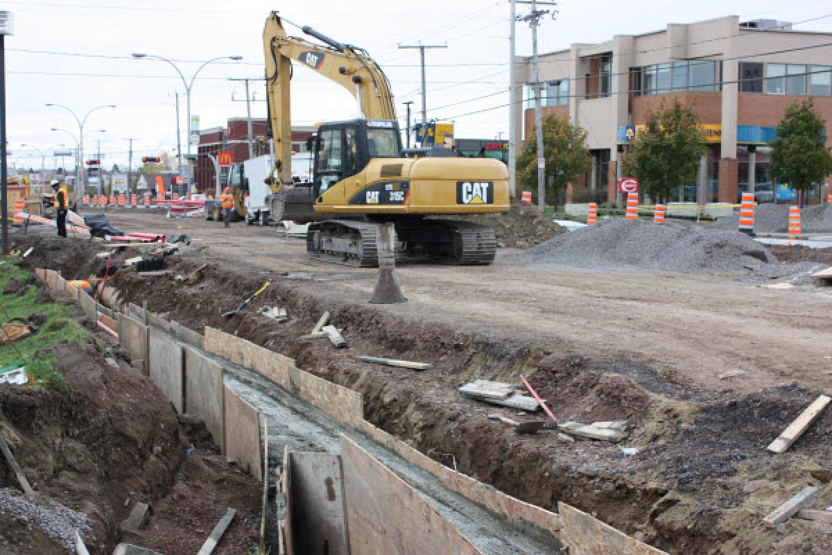 Des travaux d'élargissement auront lieu sur le boulevard de l'Université à Drumm