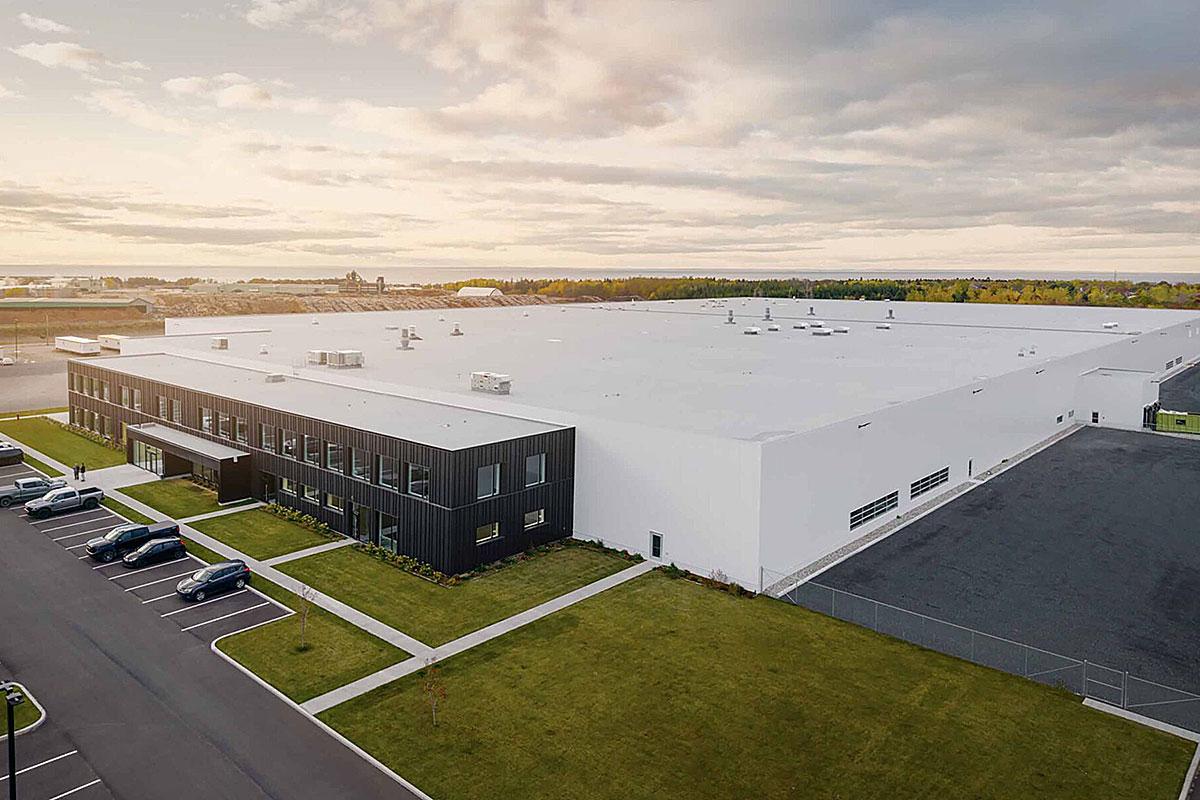Matane accueille l’usine nord-américaine de Duravit. Crédit : Stantec