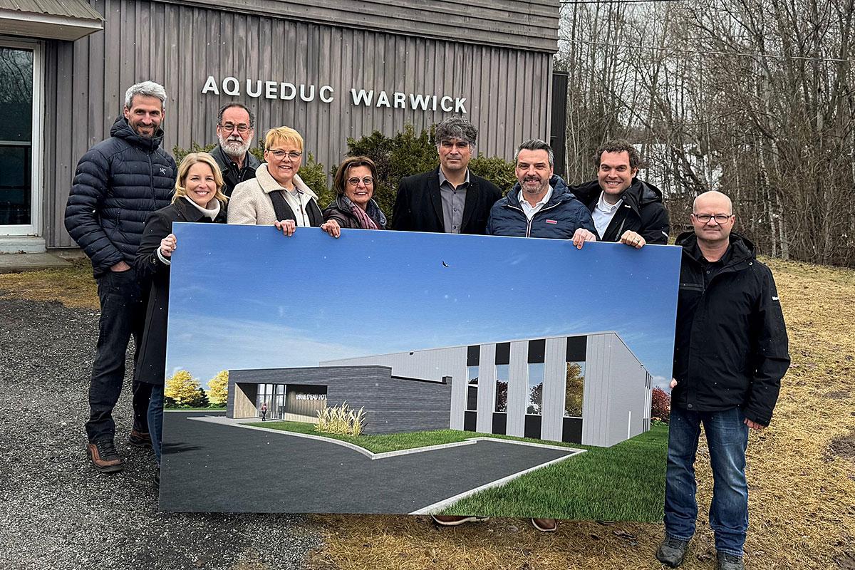 Warwick lance l’appel d’offres pour une nouvelle usine de production d’eau potable. Crédit : Ville de Warwick
