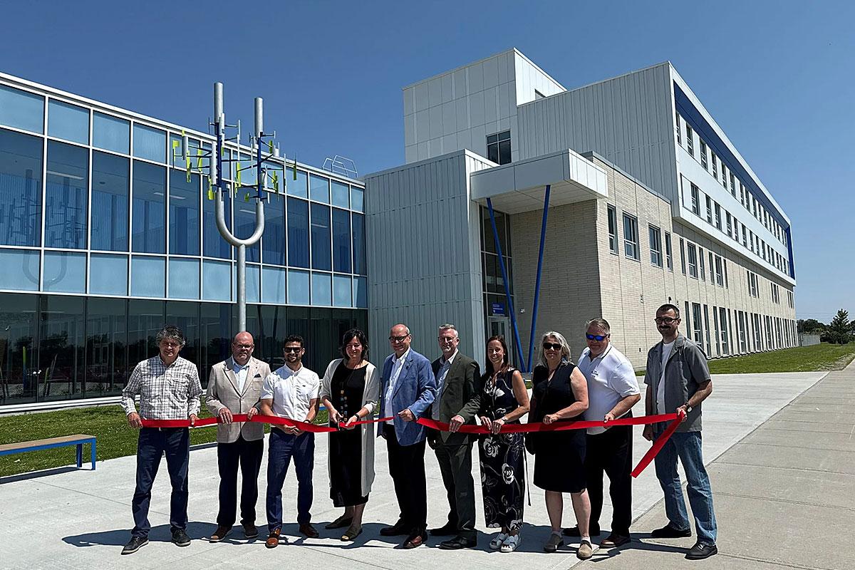 Deux chantiers scolaires complétés à Salaberry-de-Valleyfield. Crédit : Centre de services scolaire de la Vallée-des-Tisserands