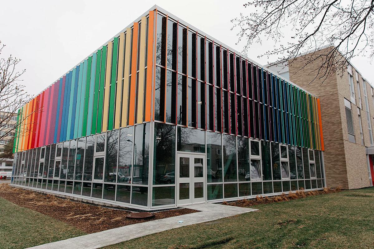 Une nouvelle école primaire inaugurée dans le quartier Saint-Michel. Crédit : Marie-Jade Morneau