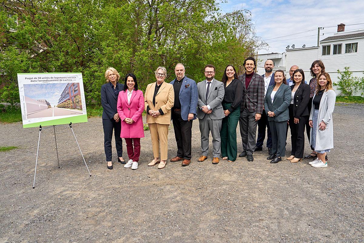 Écoquartier Lachine-Est : dévoilement du premier projet immobilier. Crédit : Sylvain Légaré