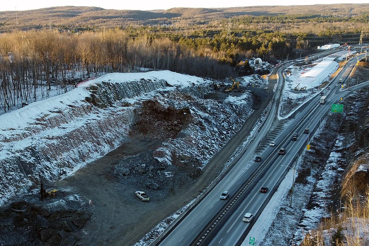 Élargissement de l’A50: l’achèvement du plus important projet routier de l’Outaouais. Crédit : Transports Québec