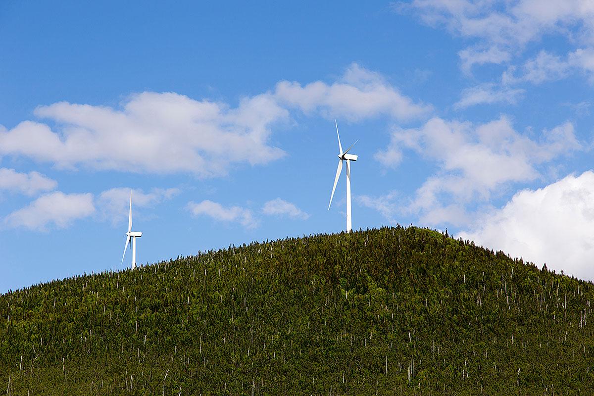 Construction du projet éolien Mesgi'g Ugju's'n 2