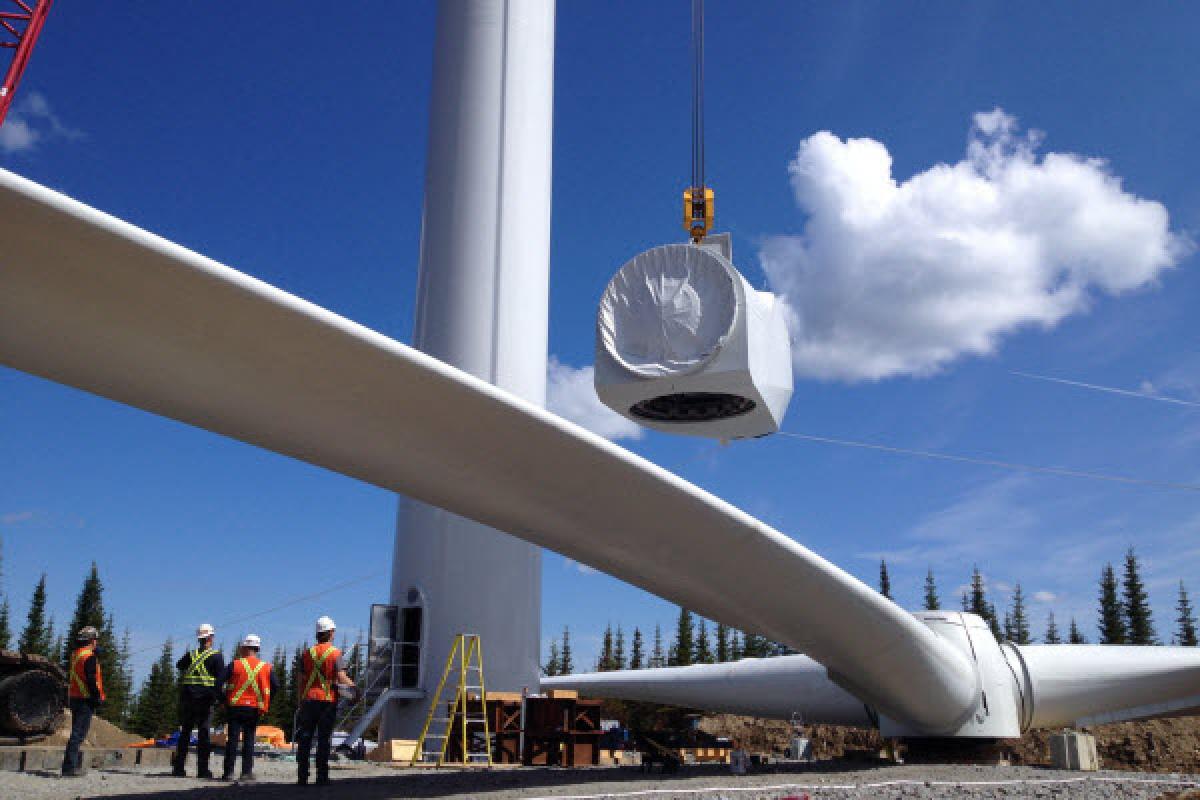 Projet d’éoliennes de la Rivière-du-Moulin : logistique complexe et précision ch