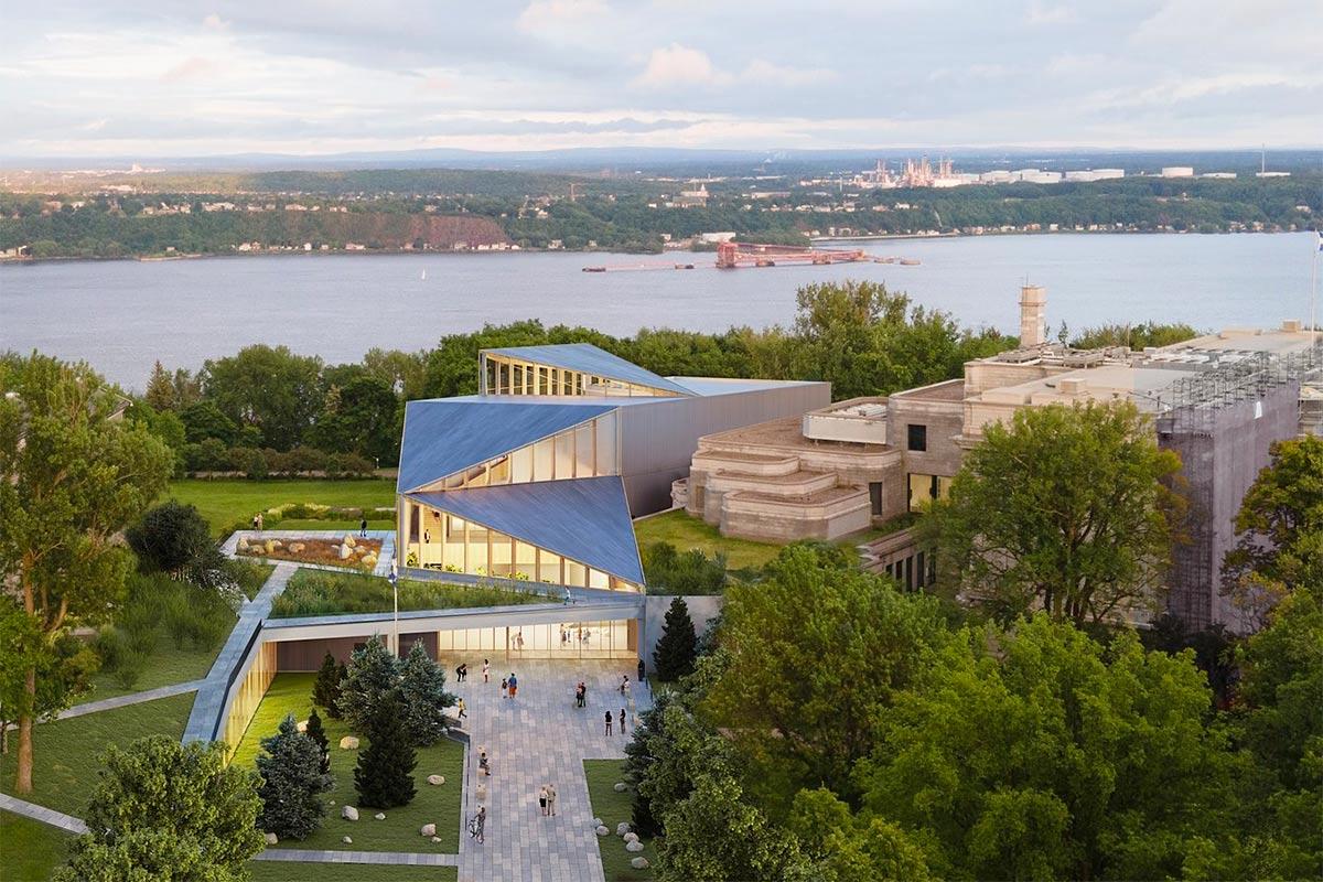 Les architectes fabg signeront le futur Espace Riopelle du Musée nationale des beaux-arts du Québec. Crédit : Les architectes fabg