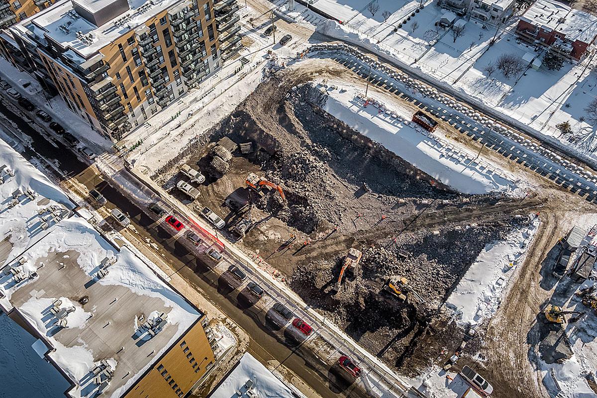 Construgep lance la phase IV du projet Città à Saint-Léonard. Crédit : Archimed Studio