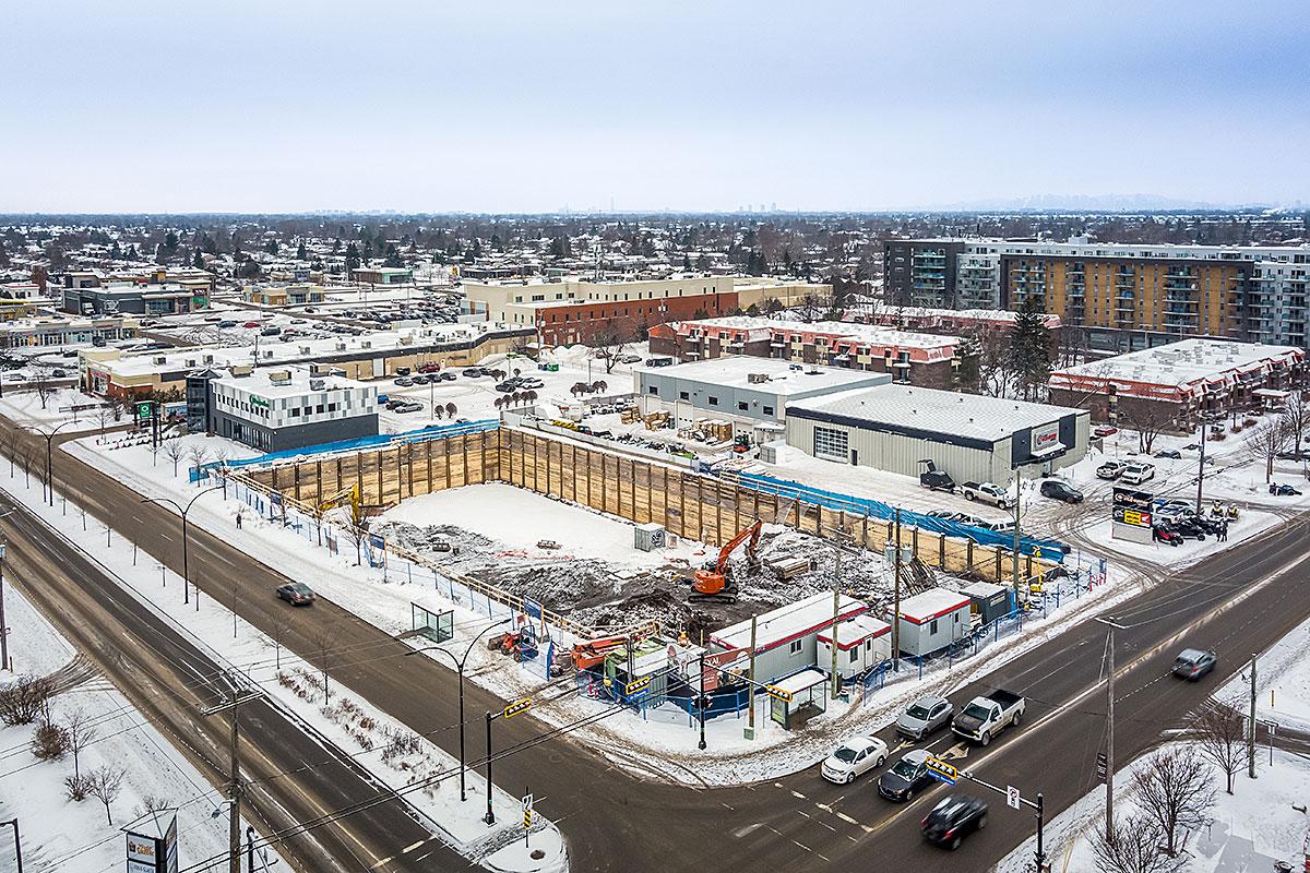 Le troisième projet d’EXAL livré à Longueuil en 2026. Crédit : Construgep