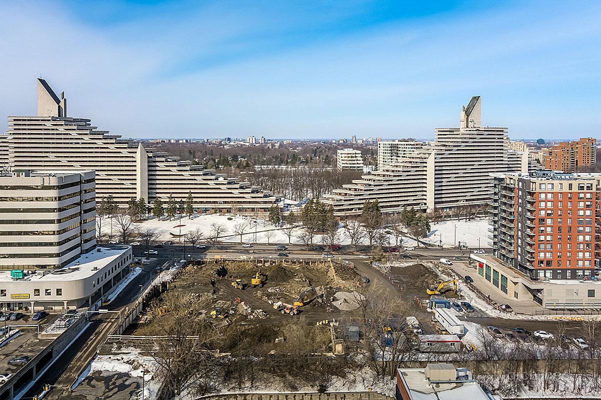 Le chantier du projet EXAL Quartier Olympique se met en branle. Crédit : ARCHIMED STUDIO