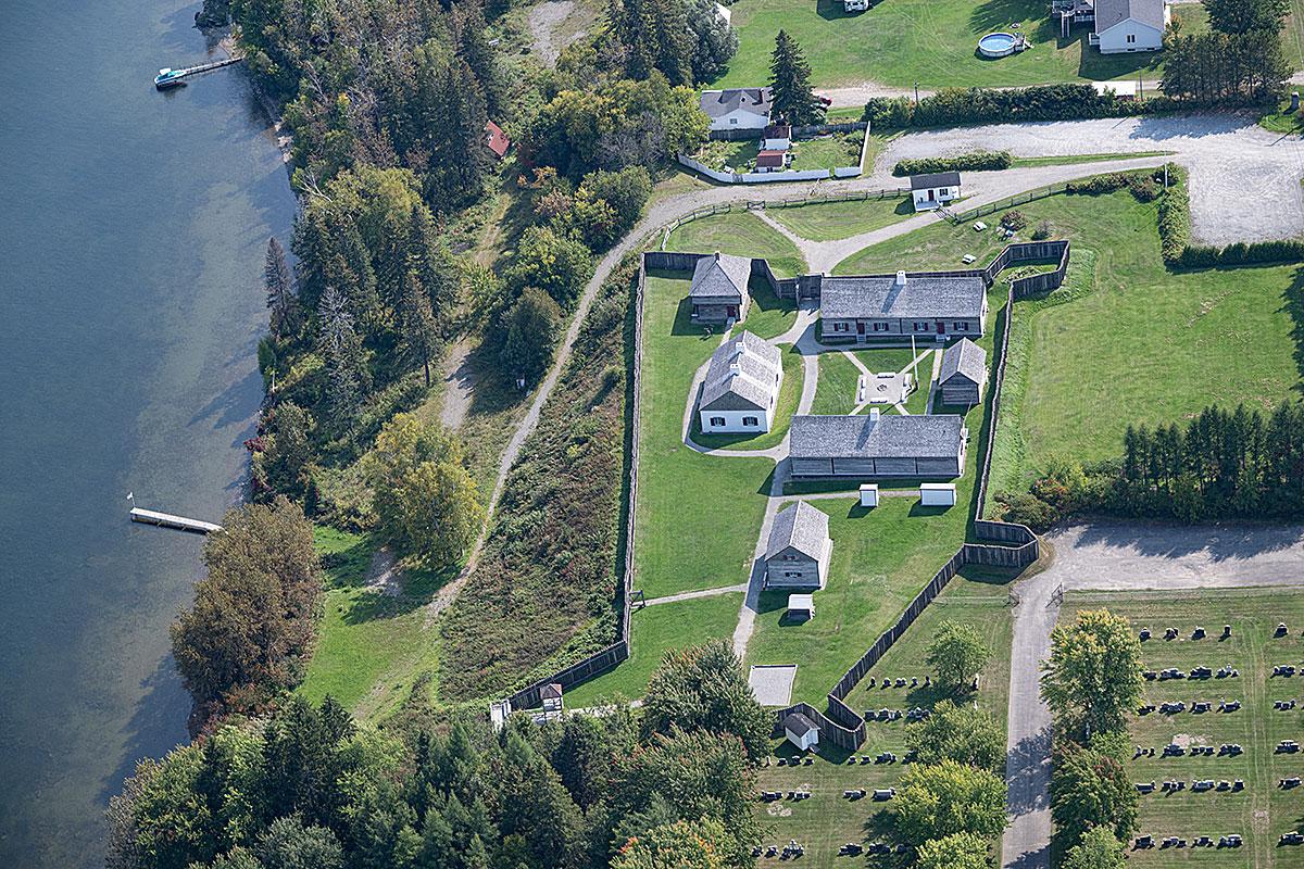 Restauration du fort Ingall. Crédit : ministère de la Culture et des Communications