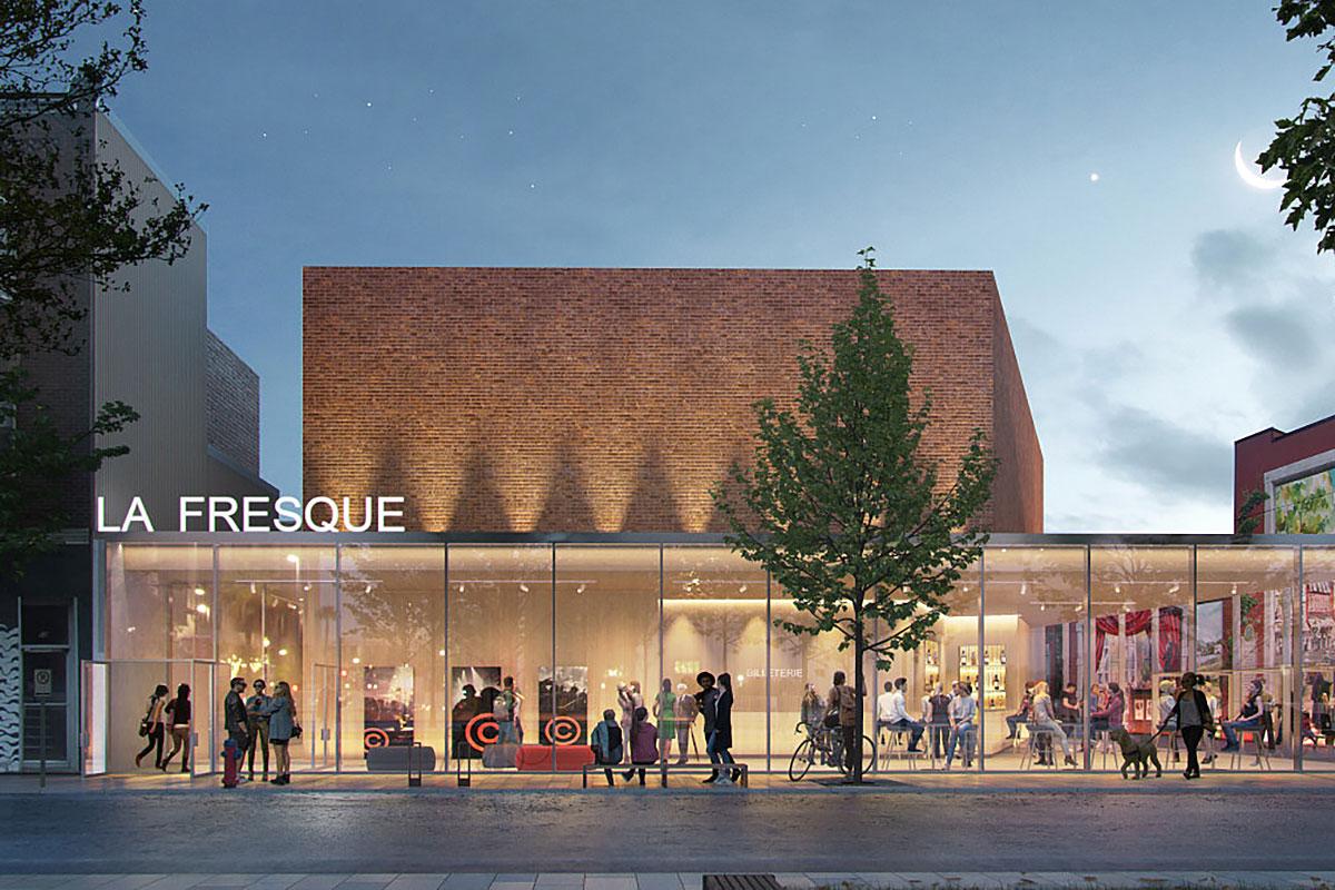 Un projet de 10 M$ pour revitaliser le centre-ville de Joliette. Crédit : Ville de Joliette