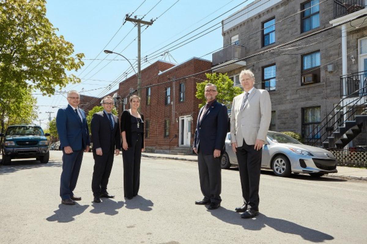 Mario Baribeault (SSQ), Jean-François Chalifoux (SSQ), Erica Barbosa (McConnell 
