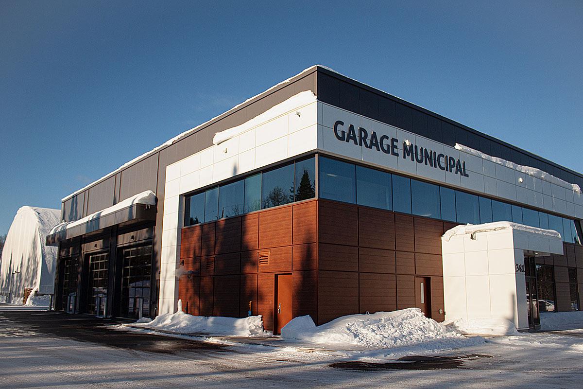 Boischatel inaugure un nouveau garage municipal. Crédit : Municipalité de Boischatel