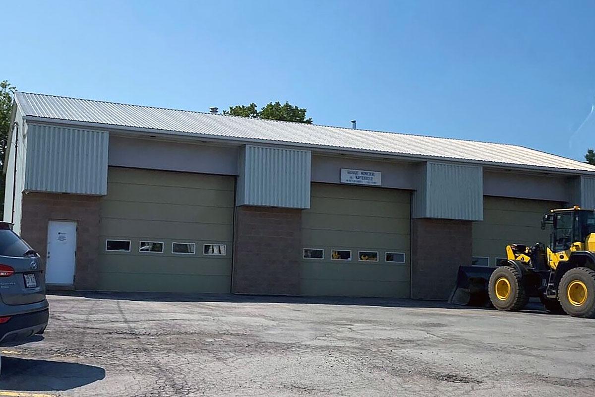 Napierville : plus de 2,3 M$ pour l’agrandissement du garage municipal. Crédit : Municipalité de Napierville 