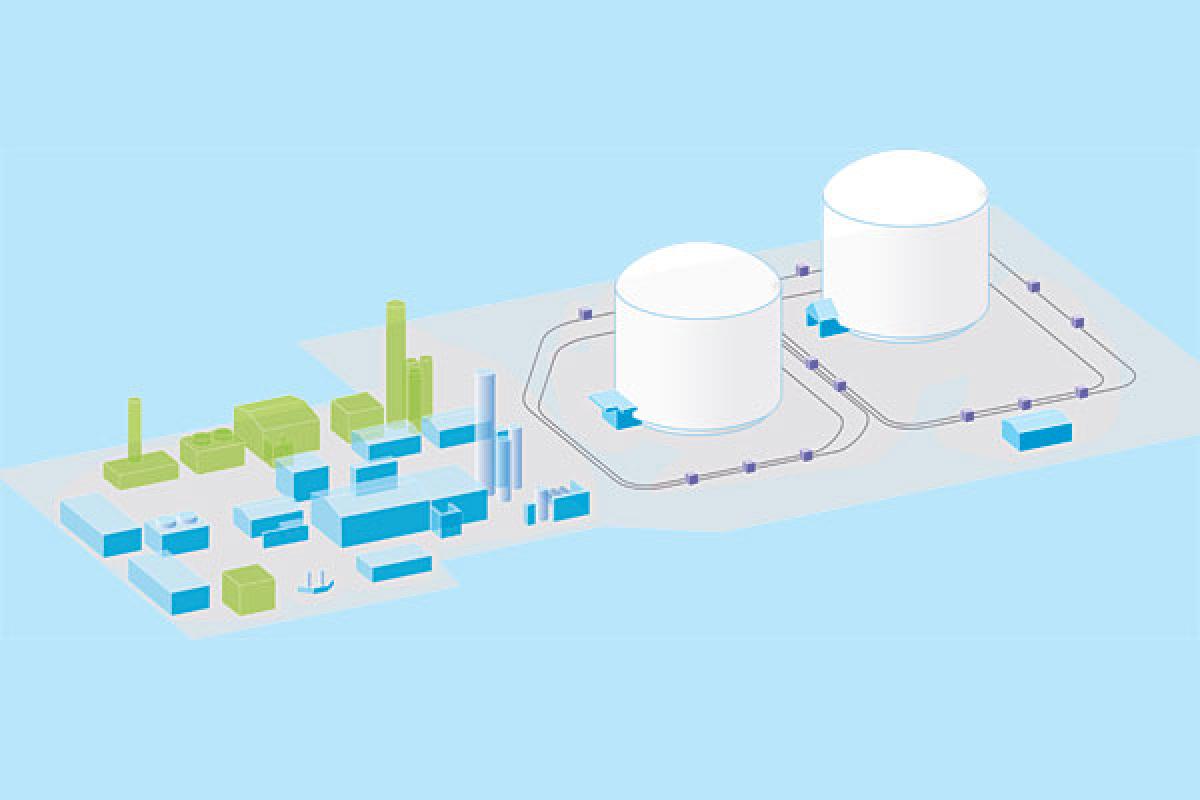 Un projet majeur pour Gaz Métro - L'agrandissement de l’usine de liquéfaction