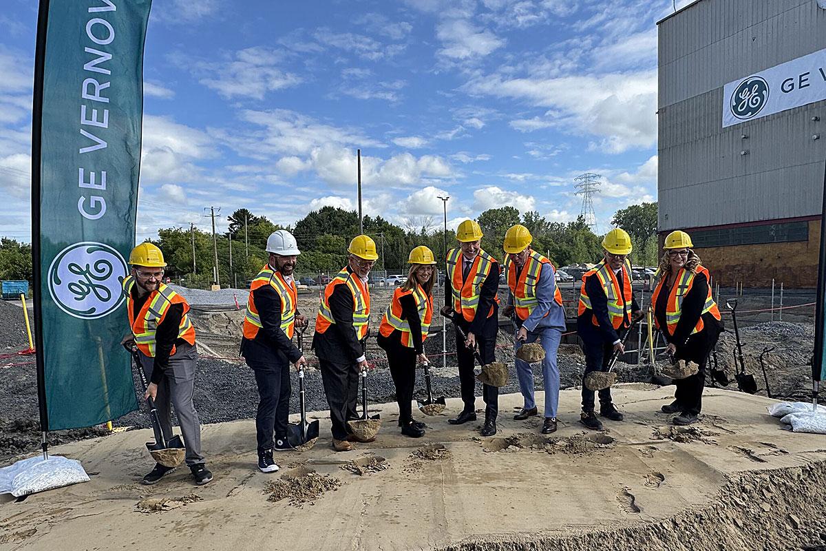 GE Vernova investit 22,2 M$ dans ses usines québécoises. Crédit : Ville de Sorel-Tracy