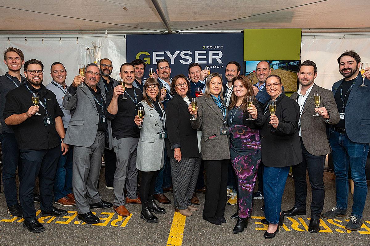 Groupe GEYSER s’ancre à Québec avec une nouvelle succursale. Crédit : Groupe GEYSER