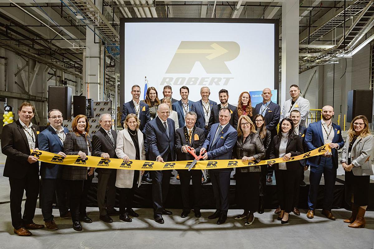 Groupe Robert inaugure son centre de distribution de Varennes. Crédit : Groupe Robert