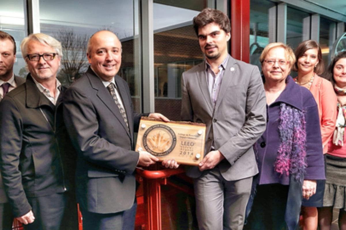 Certification LEED Argent pour le Collège de Rosemont