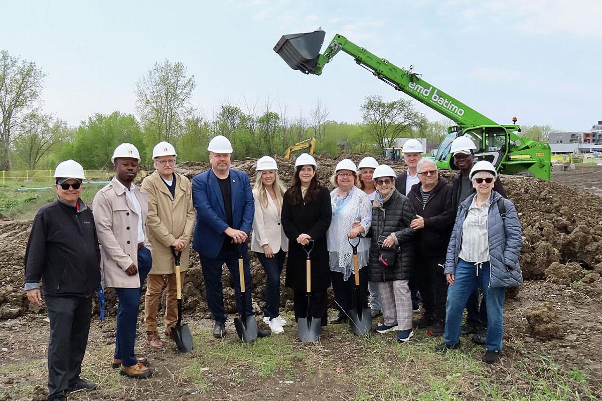 Un projet de 72 M$ pour les aînés prend forme à Longueuil. Crédit : Bâtir son quartier