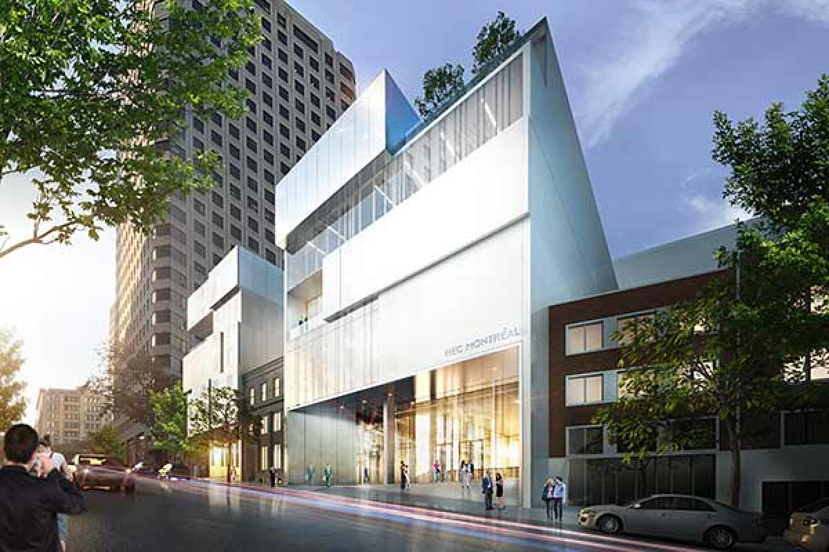 Le nouvel édifice de HEC Montréal bientôt mis en chantier