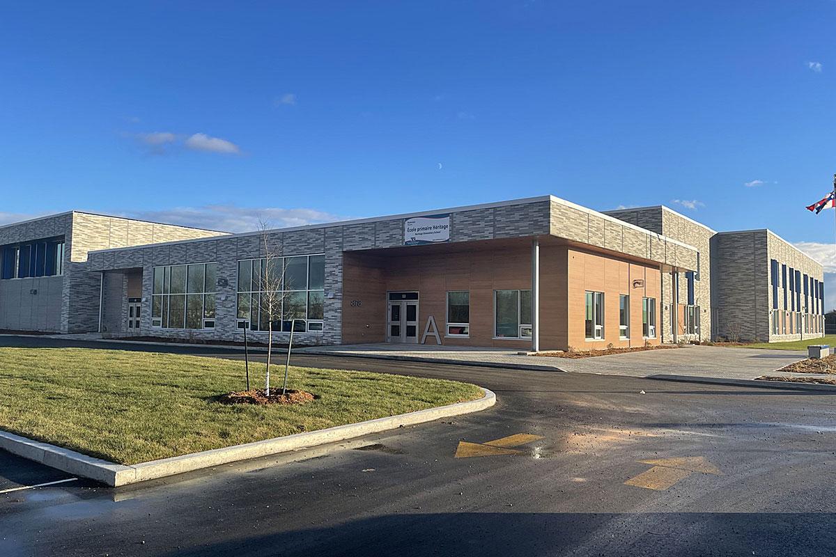 Inauguration d’une nouvelle école primaire anglophone à Saint-Lin-Laurentides. Crédit : Commission scolaire Sir-Wilfrid-Laurier