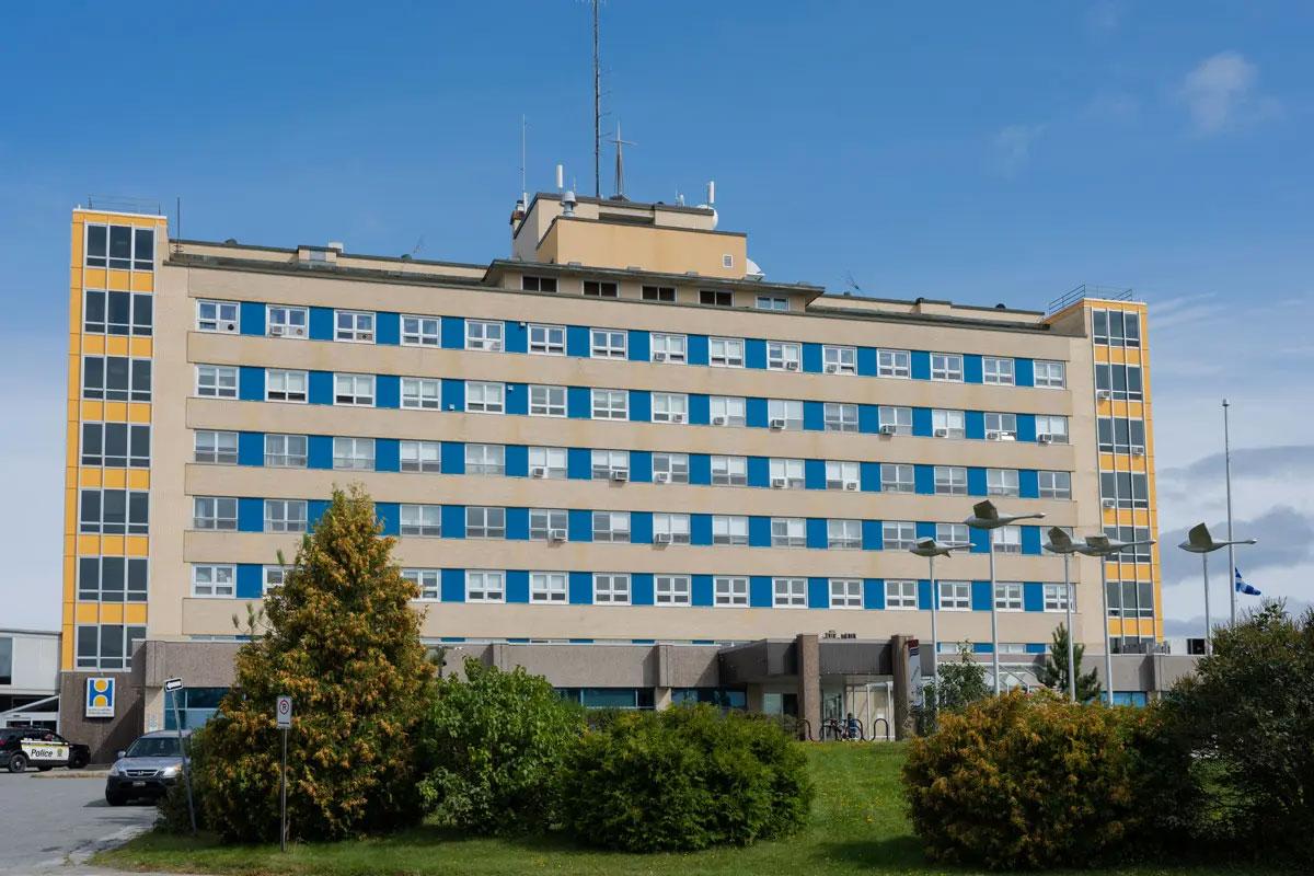 Une seule phase pour la modernisation de l'Hôpital d'Amos. Crédit : Santé Québec Abitibi-Témiscamingue