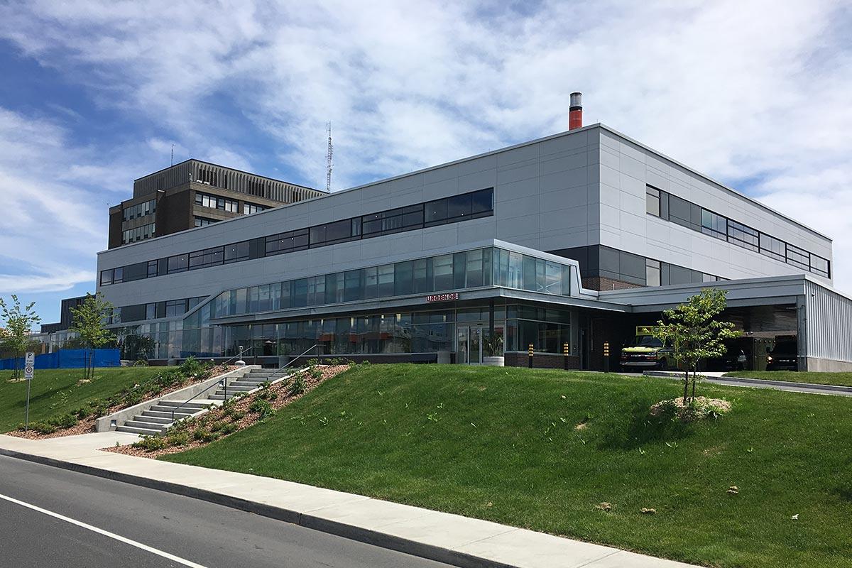 Aménagement d’un centre mère-enfant à l’Hôpital du Haut-Richelieu. Crédit : CISSS de la Montérégie-Centre