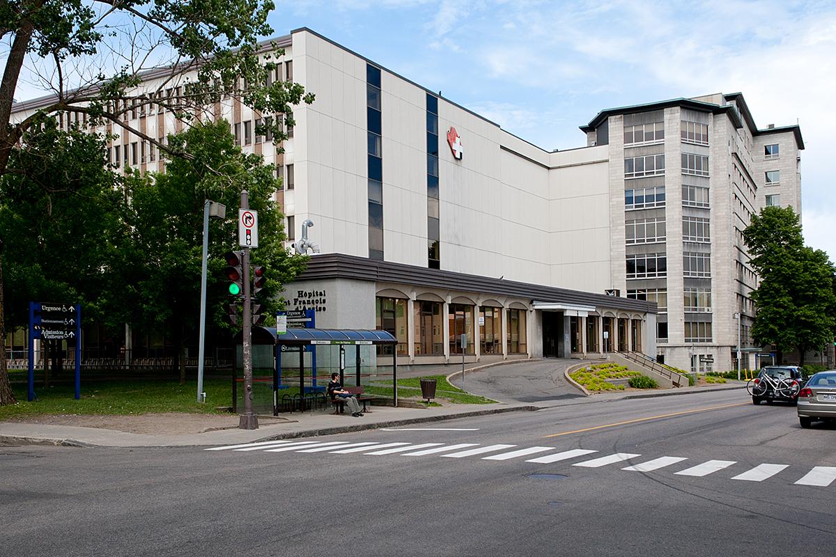 Hôpital Saint-François d'Assise : le projet d’agrandissement franchit une nouvelle étape. Crédit : Jstremblay, Creative Commons (CC BY-SA 3.0)