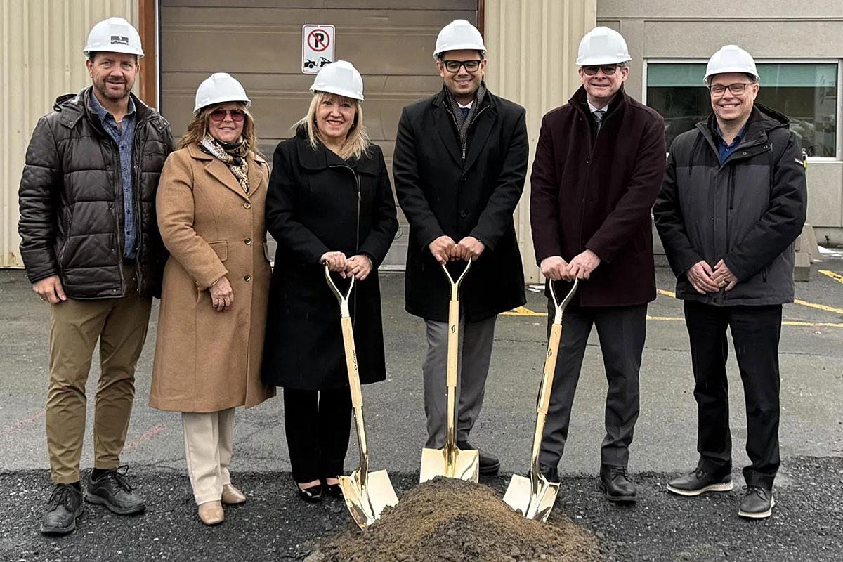 Une première phase d'agrandissement pour l'urgence de l'Hôpital de Saint-Georges. Crédit : CAQ