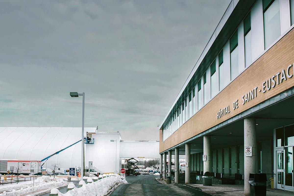 Inauguration du nouveau complexe d’hospitalisation rapide de Saint-Eustache. Crédit : Centre intégré de santé et de services sociaux des Laurentides