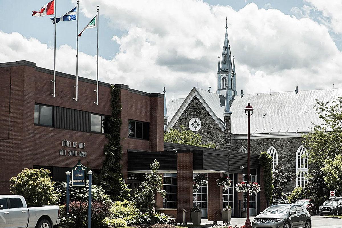 Sainte-Marie relocalisera son hôtel de ville. Crédit : Ville de Sainte-Marie