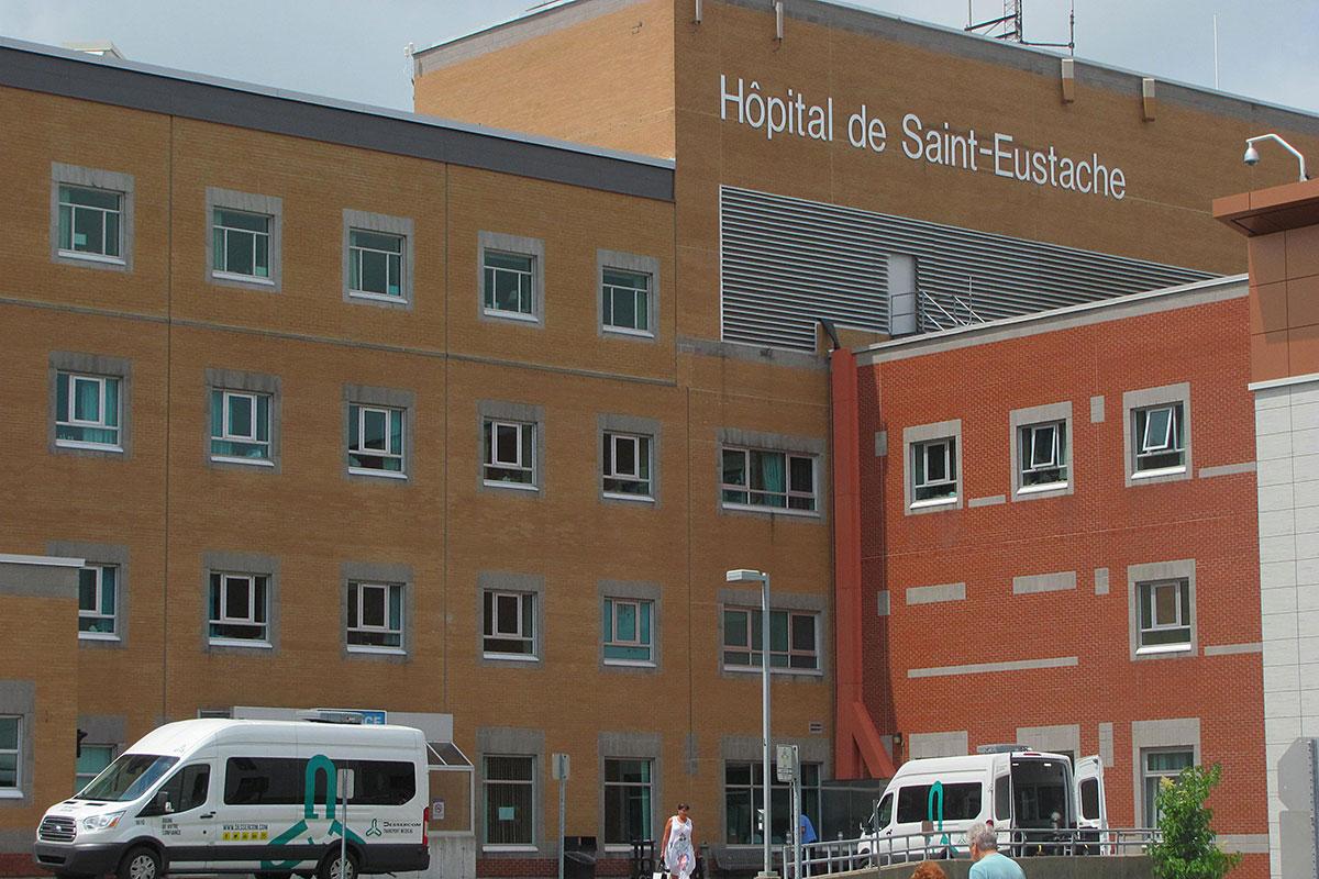 L’Hôpital de Saint-Eustache - Photo fournie par le Centre intégré de santé et de services sociaux des Laurentides