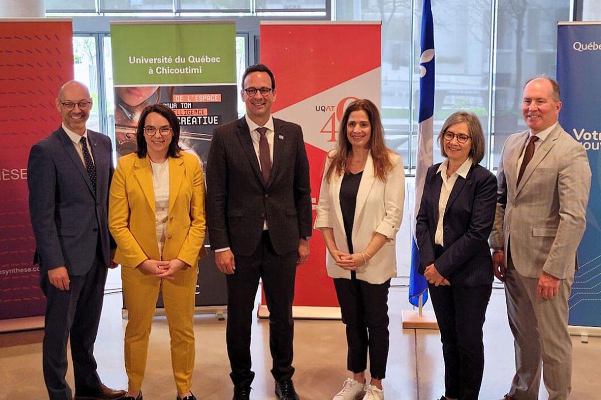 De nouveaux espaces dédiés au domaine des arts et de la créativité numérique à l'Îlot Balmoral. Crédit : UQAC