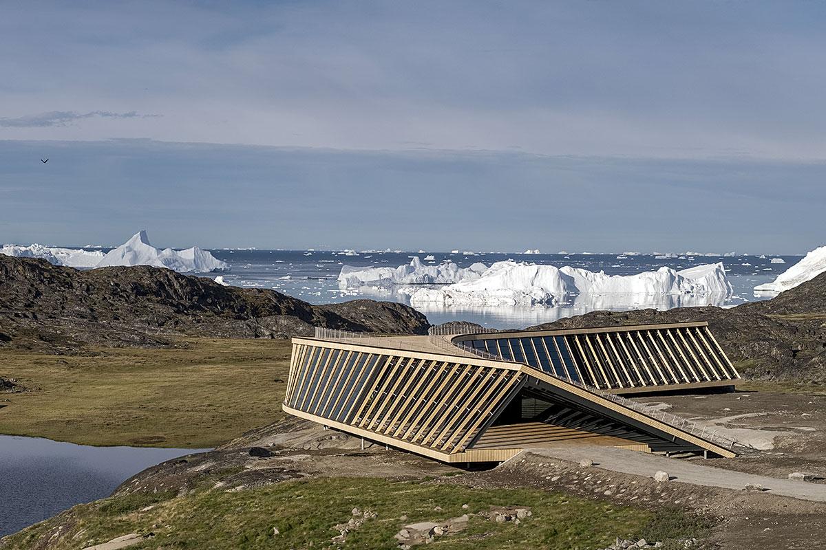 Le Centre Icefjord : se fondre dans le paysage