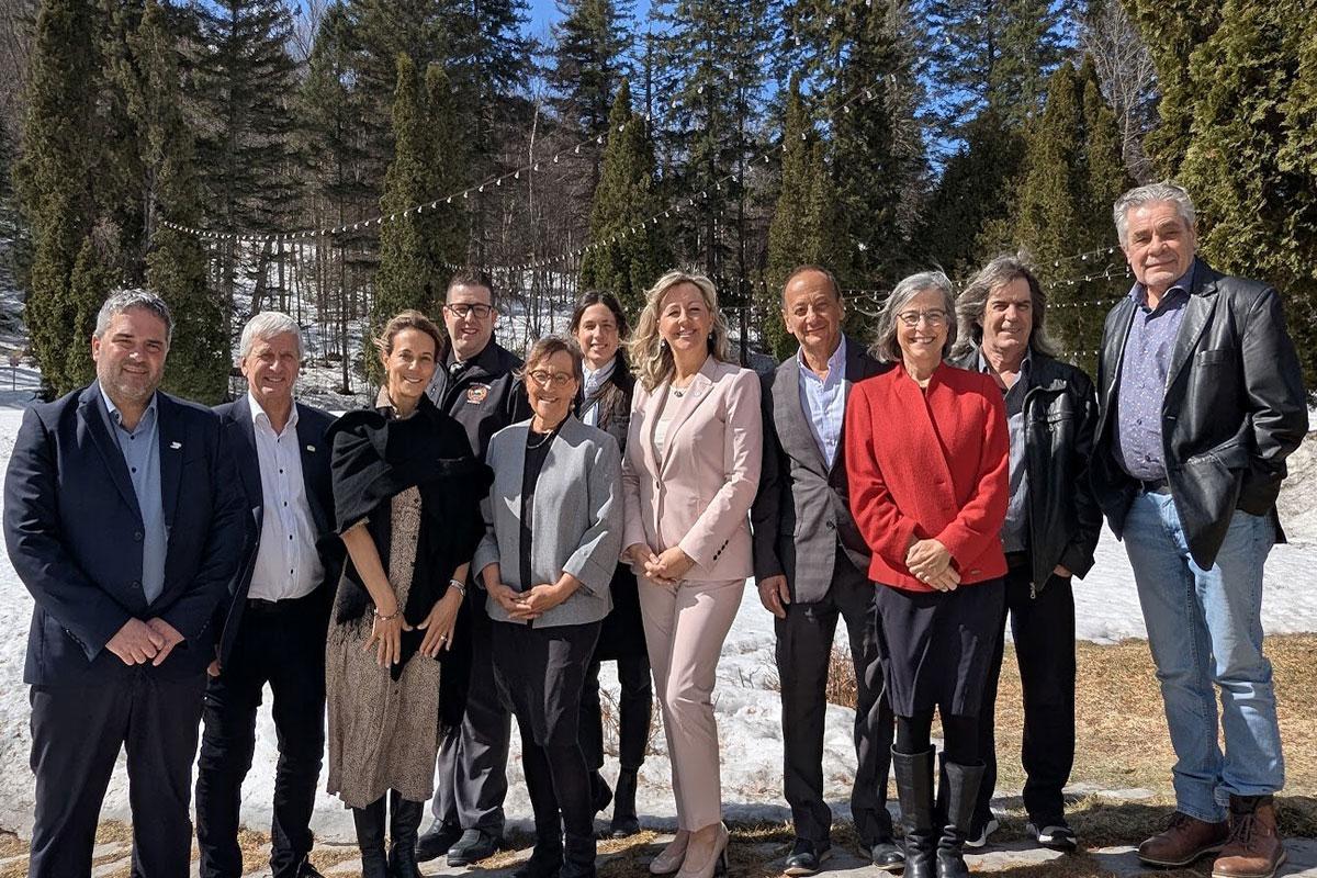 Plus de 5 M$ pour une nouvelle caserne à Sainte-Agathe-des-Monts. Crédit : Cabinet de la ministre des Affaires municipales