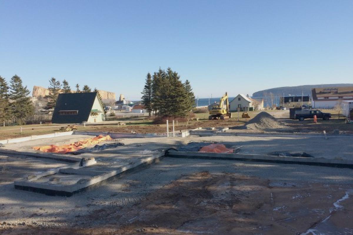 Le Géoparc de Percé en chantier