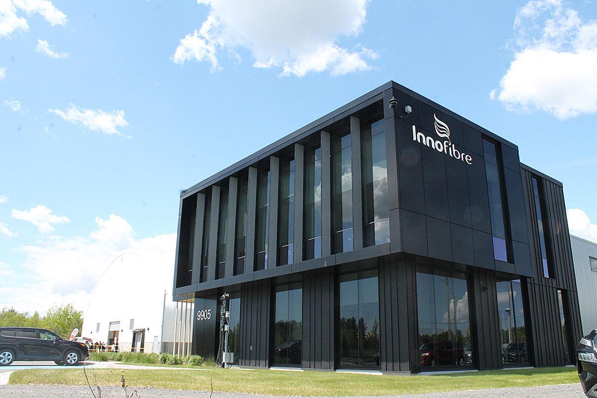 Innofibre inaugure une infrastructure de recherche de 14 M$ à Trois-Rivières. Crédit : Cégep de Trois-Rivières