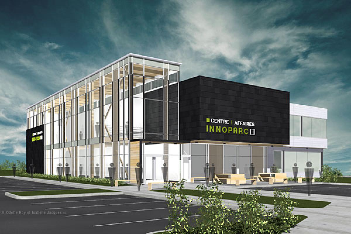 Innoparc Lévis : un premier bâtiment en 2015
