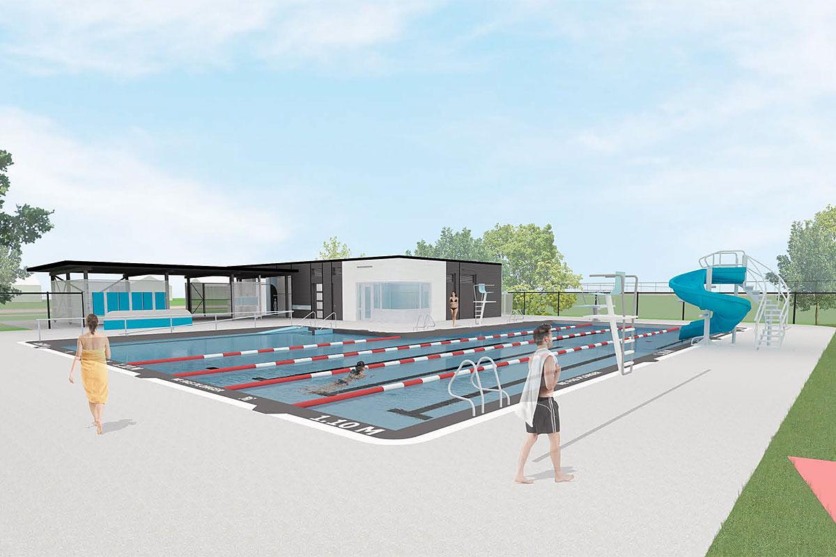 De nouvelles installations aquatiques dans l’arrondissement de La Haute-Saint-Charles. Crédit : Ville de Québec.