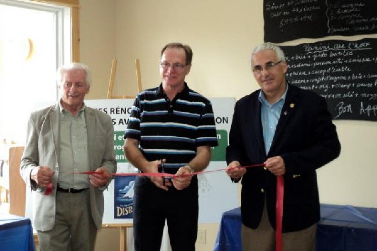 Ouverture officielle de L'Intermède du Lac de Disraeli