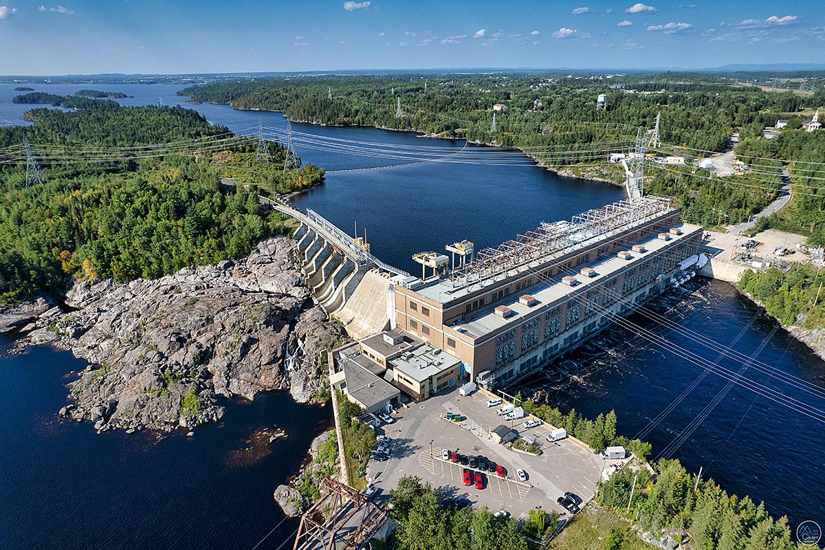 Rio Tinto investit 1,7 G$ pour moderniser sa centrale hydroélectrique Isle-Maligne. Crédit : Rio Tinto