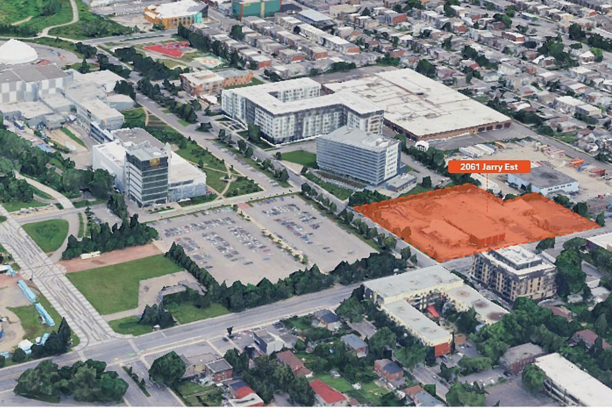 Un nouveau projet résidentiel dans le quartier Saint-Michel. Crédit : Groupe HD