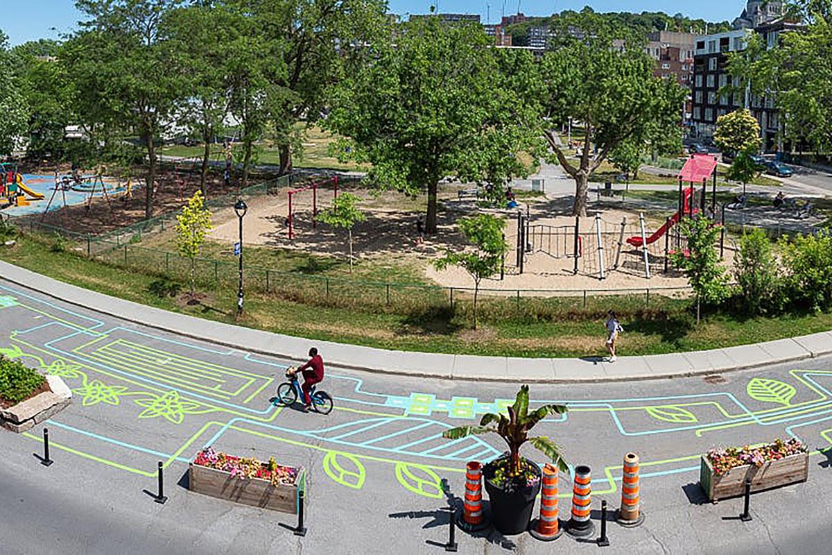 Réaménagement de la Promenade Jean-Brillant. Crédit : Olivier Bousquet
